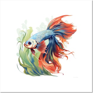 Betta Fish Posters and Art